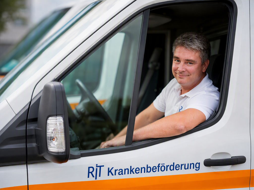 Fahrzeug von RIT Krankenbeförderung